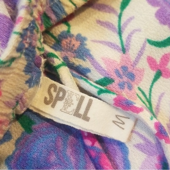 Spell & The Gypsy Lavender Babushka Maxi Skirt in Medium - Picture 5 of 8
